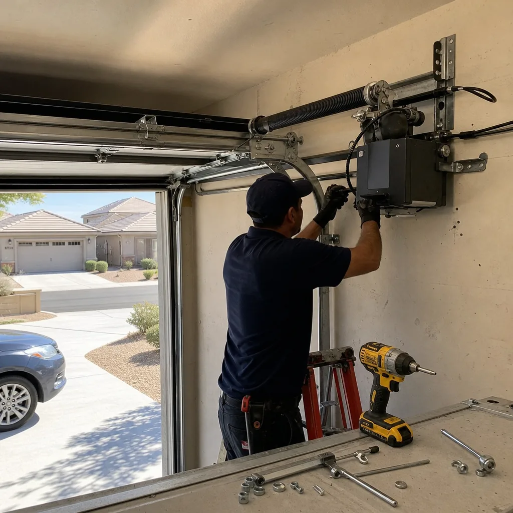 Garage Door Cable Repair in Spring Valley